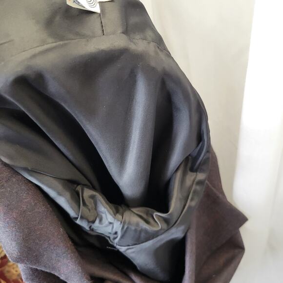 Tailored by Handmacher Vintage 80s Wool Skirt Suit Union Made, 14 - Picture 7 of 15